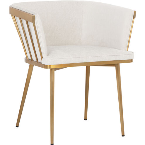 Caily Polo Club Muslin Dining Armchair